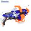 Little Story Kids Battery Operated Bullet Gun With 40Pcs Soft Bullets, Color: Blue & Orange, 7 image