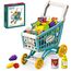 Little Story Role Play Market Shopping Cart Toy Set 56 Pcs, Color: Green
