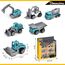 Little Story Alloy Sliding Engineering Toy Truck 6 Pcs - Multicolor, 3 image