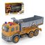 Little Story Simulation Inertial Engineering Dumping Truck Toy Vehicle With Light And Sound