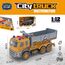 Little Story Simulation Inertial Engineering Dumping Truck Toy Vehicle With Light And Sound, 2 image