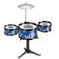Little Story Kids Drum Set Musical Instrument, Color: Blue