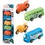 Little Story Kids Toy Pull Back Cars Set Of 6Pcs, Color: Colorful