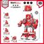 Little Story 5In1 Robot Transformation Fire Fighter Truck With Remote Red, Color: red, 3 image