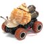 Little Story 2 Channel Snail Car With Remote Control Brown, Color: Brown