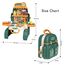 Little Story Role Play Chef / Kitchen / Restaurant Toy Set School Bag (21 Pcs) - Green, 3-In-1 Mode, 8 image