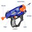 Little Story Kids Manual Soft Bullet Gun With 10Pcs Soft Bullets Blue, Color: Blue, 2 image