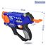 Little Story Kids Manual Soft Bullet Gun With 10Pcs Soft Bullets Blue, Color: Blue, 7 image