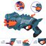 Little Story Kids Manual Dinosaur Bullet Gun 20 Soft Bullets, 4 image