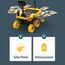 Little Story Diy Solar Mars Exploration Rover 46 Pcs Stem Series Blue, Color: yellow, 10 image