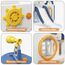 Little Story Boat House Activity Slide With Basketball Ring, Ball, Toy Storage And Telescope Role Play Game, 6 image