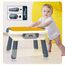 Little Story 4 In 1 Block Activity Table With Stool And Blocks Blue 3+ Years, 3 image
