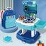 Little Story Role Play Police Station With Police Car 219 Pieces 2 In 1 School Bag Set 3+ Years, 2 image