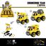 Little Story Assembled Wisdom Cars Set Of 12 3+ Years - Yellow, 3 image