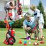 Little Story Kids Golf Kit With Mobility Cart 3 Clubs 6 Balls Practice Holes And Flags 3+ Years, 6 image