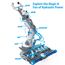 Little Story Diy Hydraulic 3In1 Mechanical Robotic Arm Toy 220 Pieces Stem Series 8+ Years - Grey, 6 image