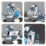 Little Story Diy Hydraulic 3In1 Mechanical Robotic Arm Toy 220 Pieces Stem Series 8+ Years - Grey, 7 image