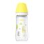 Farlin Grow With Colors PP Wide Neck Bottle Feeding 270ml, Color: yellow