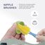 Farlin Rotatable Sponge Replaceable Bottle Brush 1PCS, 3 image