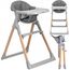 MoMi Kala Baby High Chair, Color: Grey