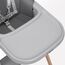MoMi Kala Baby High Chair, Color: Grey, 6 image