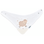 Babyjem Triangle Bib with Teether 0+ Months - White, 3 image