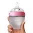 Comotomo Natural Feel Baby Feeding Bottle 150 ml, Color: pink, 2 image