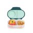 b.box Snackbox Mini Bento Lunch Box, Color: Emerald Forest