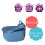 Lunch Tub, Color: Ocean, 2 image