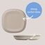 b.box Silicone Suction Plate with Lid , Color: Blush, 5 image