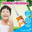 Brush-Baby WildOnes Rechargeable Electric Toothbrush for Kids 0–10 Years, Color: Orange, 4 image