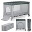 MoMi Belove Travel Crib, Color: Grey, 4 image