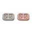 Melii Silicone Pop-It Ice Pack 2 Pcs, Color: Pink & Grey
