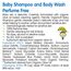 Friendly Organic 400ml Perfume Free Baby Shampoo & Body Wash - Clear, 6 image