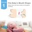 Farlin AC-21015 Crystal Clear Silicone Standard Neck Anti-Colic Nipple L 2PCS, 4 image