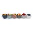 Melii Snap & Go Pods 59 ml 6 Pcs, Color: Earth Tones