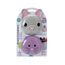 Melii Snack Food Storage Container with PP Base 232 ml 2 Pcs, Color: Grey & Purple, 3 image