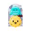 Melii Snack Food Storage Container with PP Base 232 ml 2 Pcs, Color: Turquoise & Yellow, 3 image