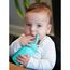 Melii Silicone Water Bottle with Straw 230 ml, Color: Turquoise, 3 image