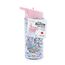 Melii Double Wall Water Bottle Foam Balls 300ml, Color: pink, 2 image