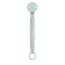 Suavinex Baby Pacifier Clip Made of Soft Fabric Attached to Baby's Clothing Prevent Pacifiers Falling on Floor 0+ Months, Color: Green