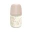 Suavinex Wonderland Glass Baby Bottle with Slow Flow Physiological Teat 120ml 0+ Months, Color: pink, 2 image