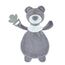 Babyjem Sleep Buddy with Teether 0+ Months, Color: Grey