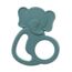 BabyJem Silicone Elephant Teether with Stainless Steel Core, Color: Mint