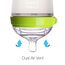 Comotomo Natural Feel Baby Bottle 150 ml 2 Pcs, Color: Green & White, 4 image