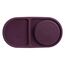 B.Box Mini Bento Snackbox – 2 Compartments, Color: Navy Blue, 6 image