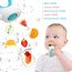 Babyjem Silicone Fruit & Vegetable Feeder 6+ Months, Color: Blue, 5 image