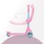 MoMi Kiuru 2-in-1 Scooter and Ride-On, Color: pink, 2 image