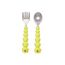 Melii Silicone Caterpillar Spoon & Fork Set