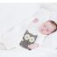 Babyjem Cherry Seeds Filled Velvet Colic Owl Shaped Pillow 0 Months+, Color: Grey, 6 image